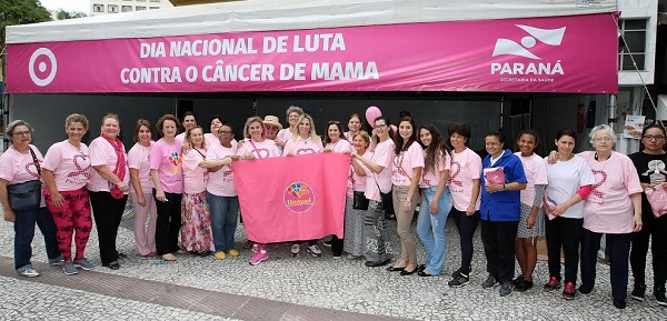 Cida Borghetti - Cida Borghetti mobiliza o Paraná na luta contra o câncer de mama