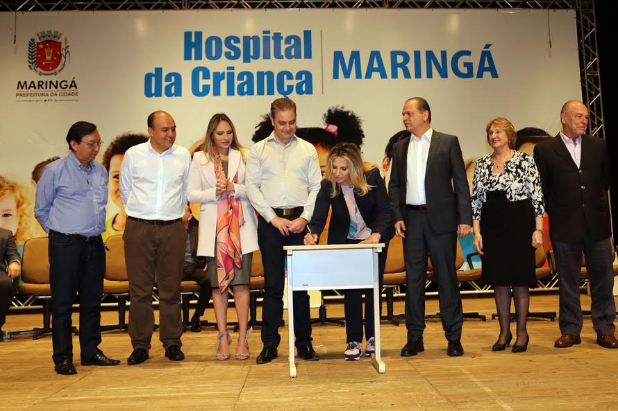 Cida Borghetti - Cida Borghetti confirma Hospital da Criança em Maringá